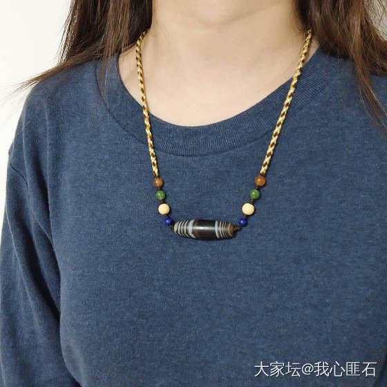 最近迷上神秘古老元素混搭风_玉髓玛瑙手工diy