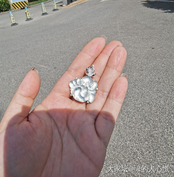 就当做送给自己的七夕礼物吧~_吊坠翡翠