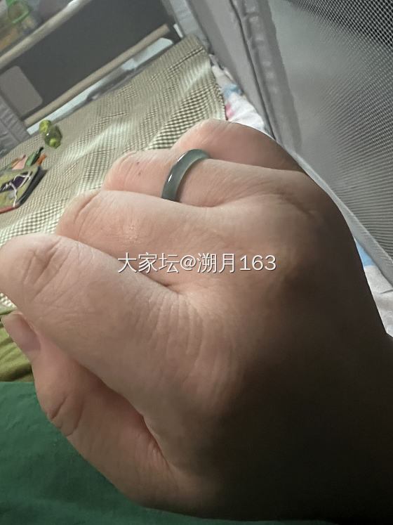 十几块钱的快乐，危料翡翠指环_翡翠