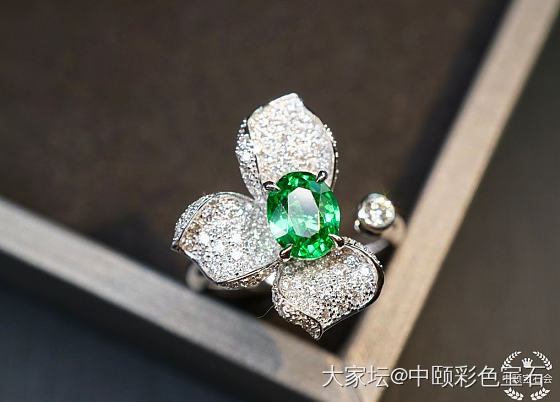 ##中颐天然沙弗莱宝石戒指##  1.02ct_戒指沙弗莱彩色宝石