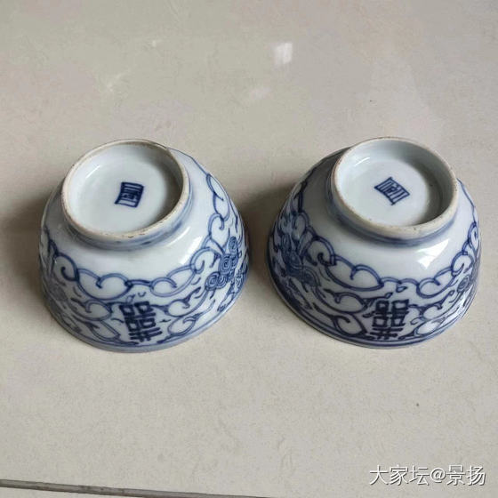 一对青花_茶具茶道