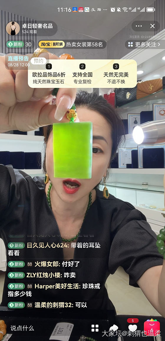 碧玉无事牌，大家懂的友友帮我看下值不值_和田玉