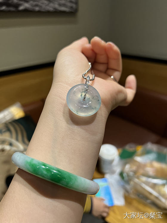 翠儿家的冰冰扣子到啦_翡翠