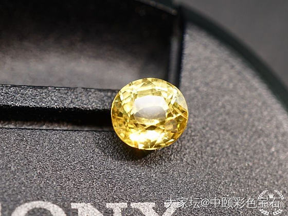 ##中颐天然黄色蓝宝石##  1.55ct  CGTL证书_蓝宝石名贵宝石