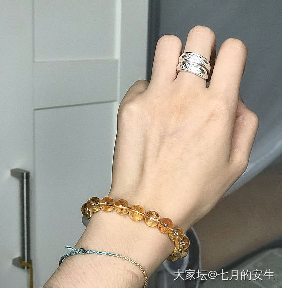 知秋_手镯银水晶