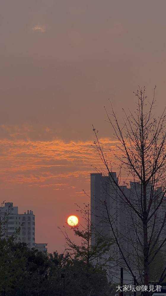 今天的日出日落_景色