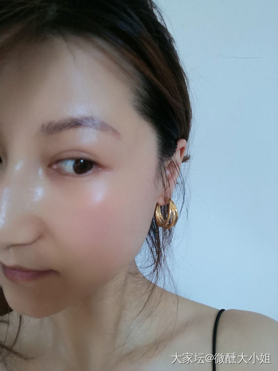 这样的足金耳圈谁家🈶_金