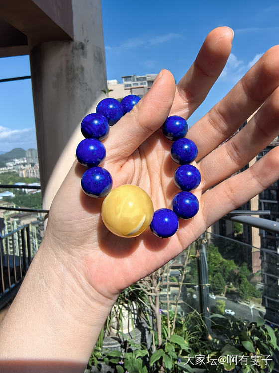 珠珠控之曾经的白妖花珠_琥珀蜜蜡
