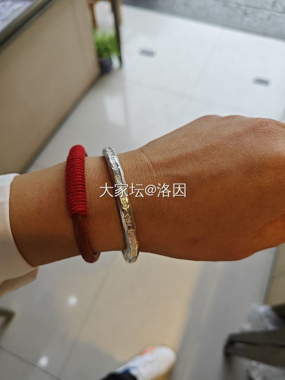 手工银手镯_手镯银