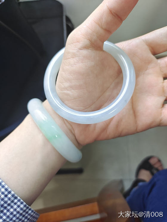 这个是闲置直播间买的，7000，大家觉得值吗_翡翠