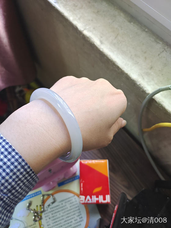 这个是闲置直播间买的，7000，大家觉得值吗_翡翠