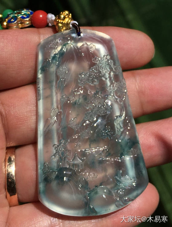 昨晚看到一个高品质的山水_交易讨论二道贩子微商网店商家翡翠