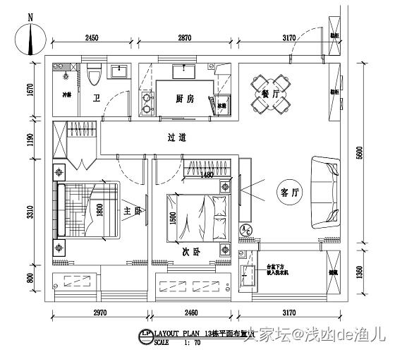 在北京买的回迁房，建面78套内也就60顶多，硬装预算8万，可行么？图为我勤劳的手_装修