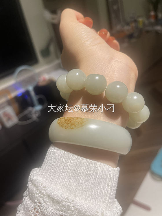 新入的宝贝们_和田玉