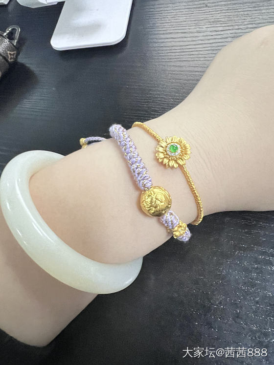 昨天晚上刚编好_编绳金