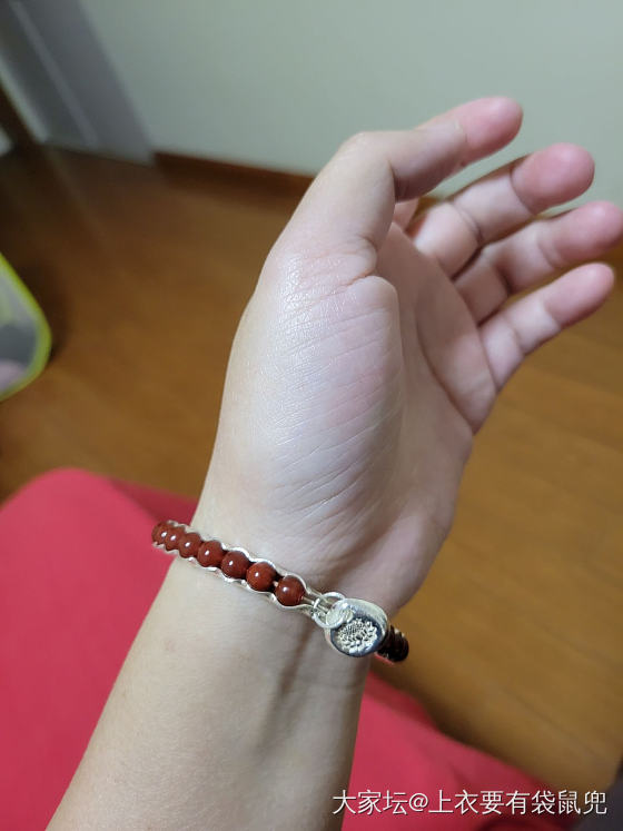 秀一下新入手的小镯几_手镯银