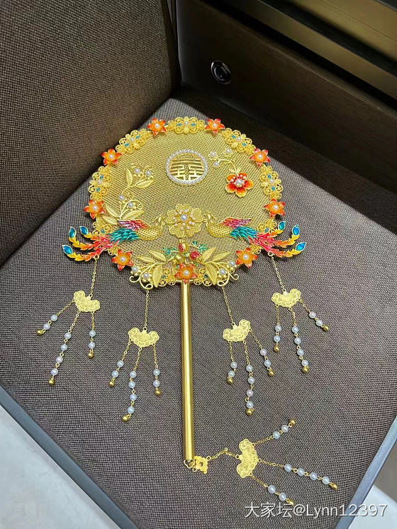 闺蜜结婚的扇子_金