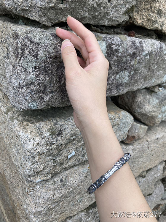 银镯打卡之day22_手镯银