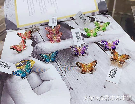 求购，这款18k蝴蝶耳环。_K金