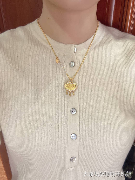 大火的锦鲤锁，我也来晒晒自己的DIY_金