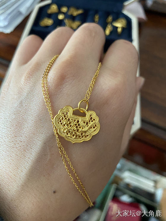 金大生锁收到了_金