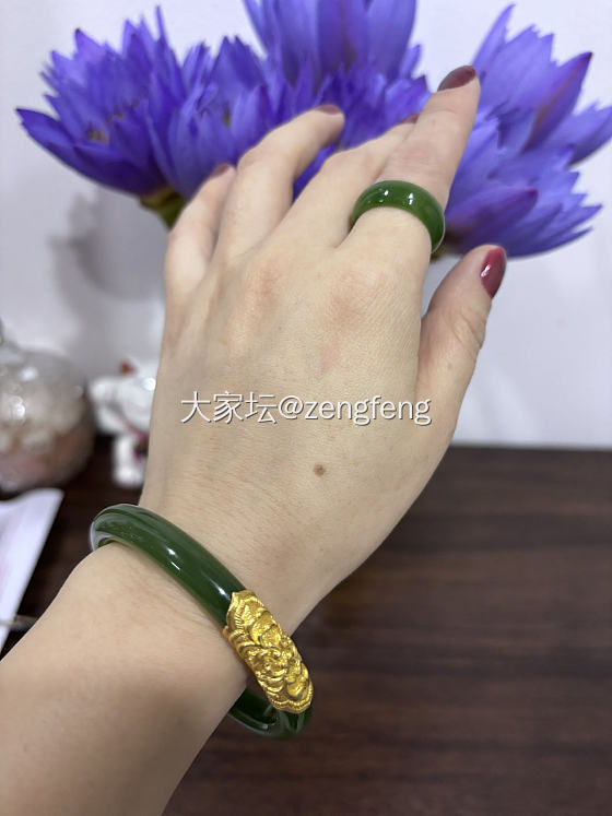 这一抹绿色_手饰和田玉