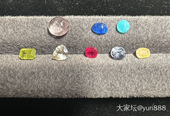 宝石的荧光_彩色宝石
