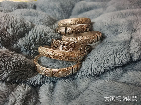 王师傅部分镯_匠人银