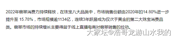 马上就2024年了，大家预测下2023年黄金和翡翠的市场规模大概占比_金钻石翡翠