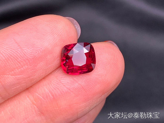 主证无烧鸽血红 玻璃体稀缺精品 3.11ct