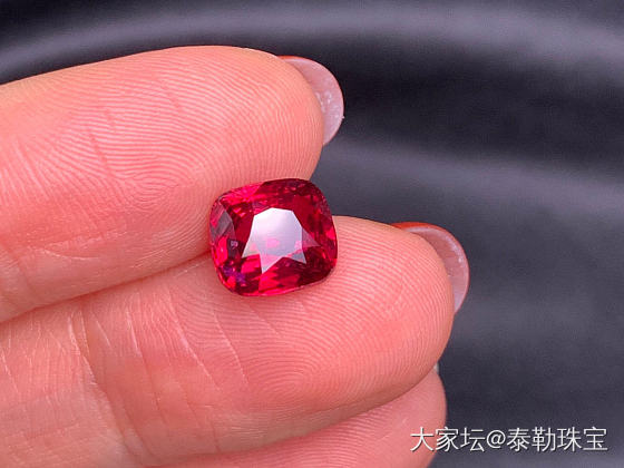 主证无烧鸽血红 玻璃体稀缺精品 3.11ct