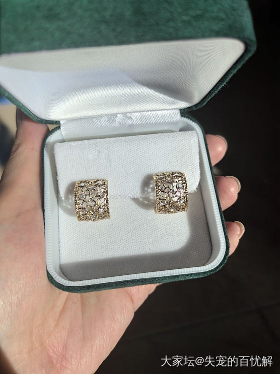 BUCCELATTI 18k 钻石耳夹_钻石