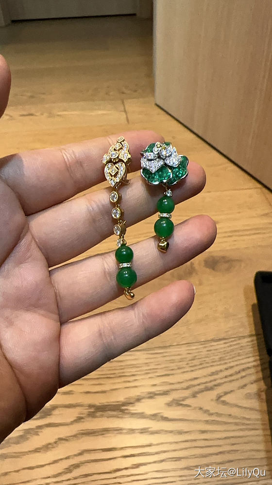 女人的乐高_搭配耳饰翡翠