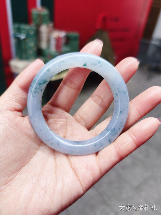 连续入了好几个莫奈风的，就喜欢这种风格的，但都又差了点意思，想买个全方面满满意意..._手镯翡翠
