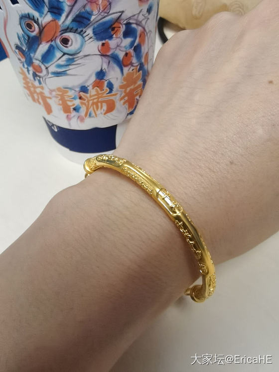 新年金子戴起来咯_金