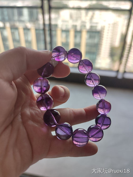 浓郁的紫，养眼_紫水晶金