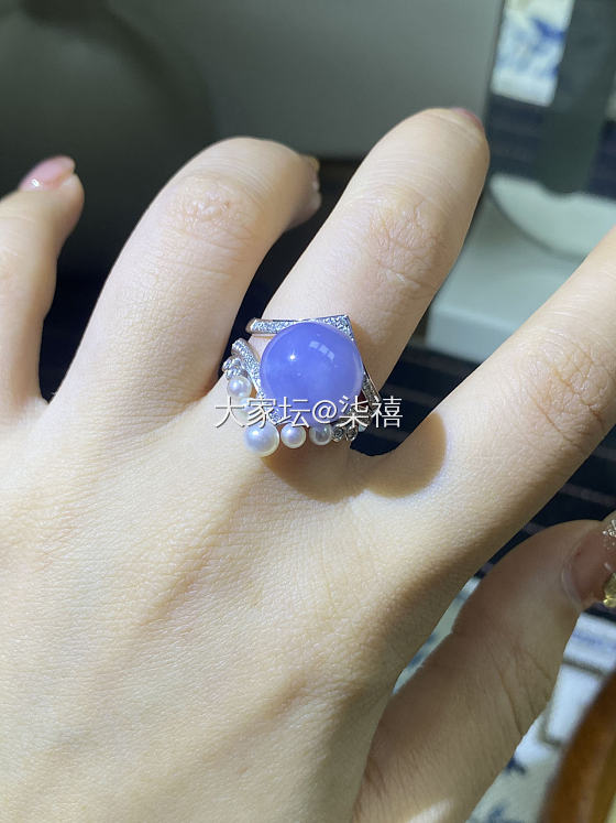 纯纯想分享我的新宠多用设计款戒指，大家觉得好看吗？_翡翠