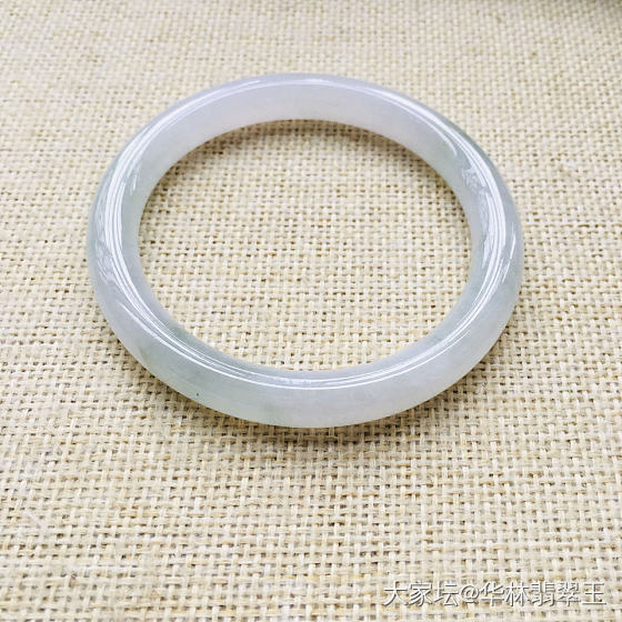 放漏-冰种圆条手镯55MM_翡翠