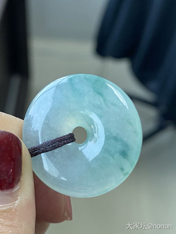 自珍多年的入门平安扣_翡翠