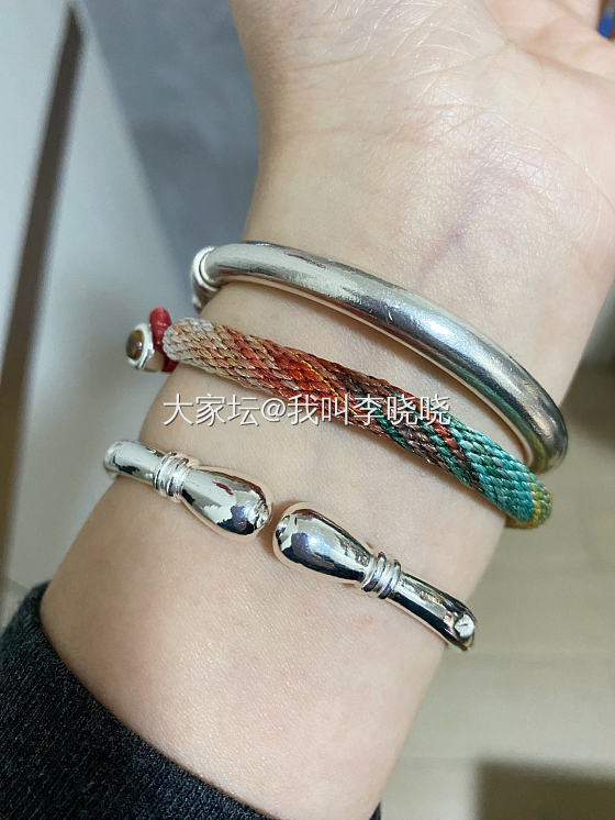第一次发大家坛。。。月珥&葫芦水滴_银