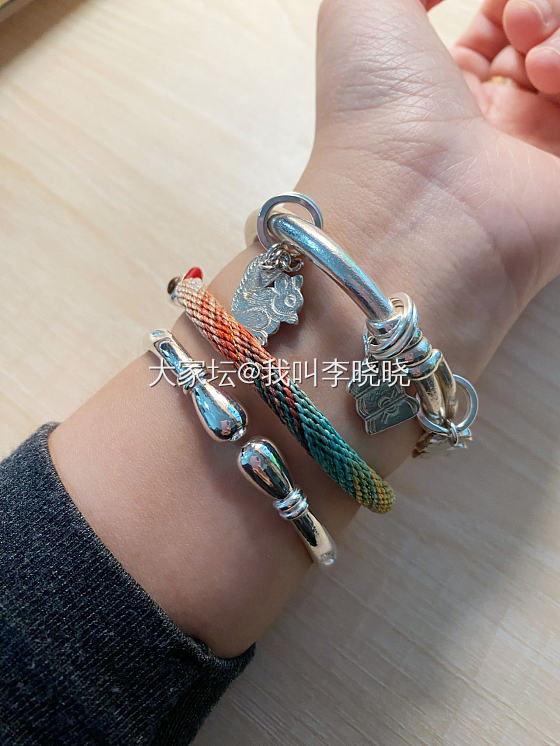 第一次发大家坛。。。月珥&葫芦水滴_银