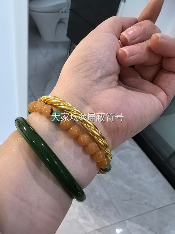 江南雨_手镯金