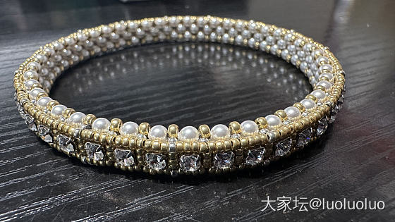 1920s Tiffany art deco手镯_手工diy