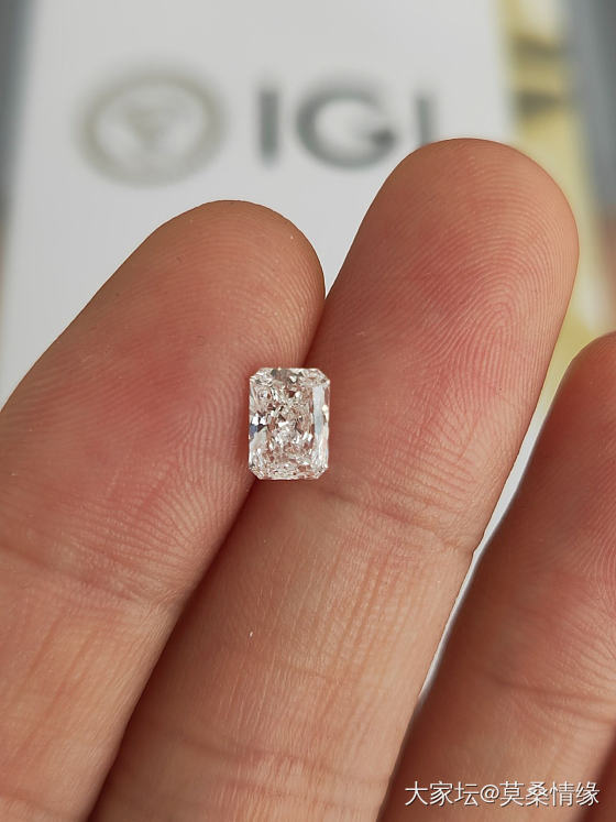 IGI证书培育钻石
各种形状各种大小都可选
K金铂金来图定制，支持复检！_首饰