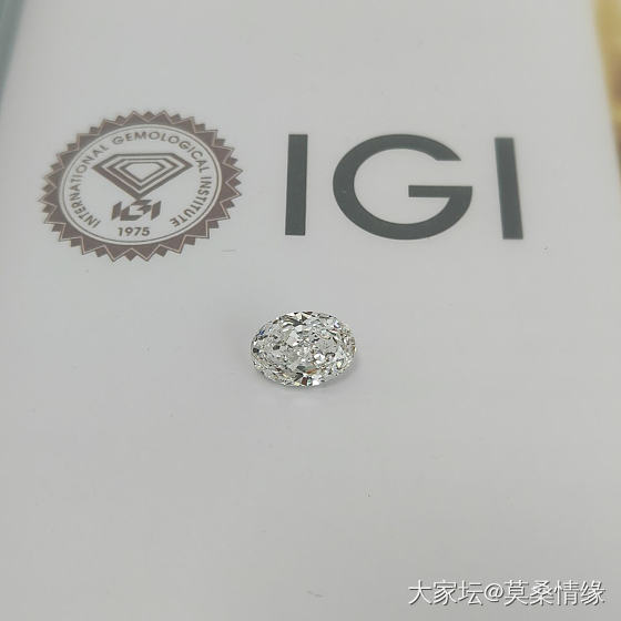 IGI证书培育钻石
各种形状各种大小都可选
K金铂金来图定制，支持复检！_首饰
