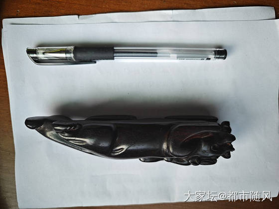 该摆件是小叶紫檀吗_木