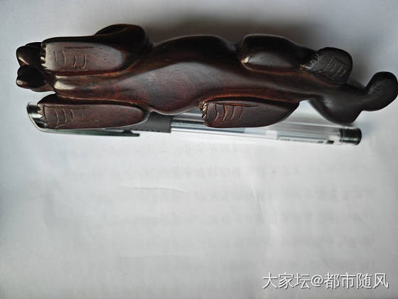 该摆件是小叶紫檀吗_木