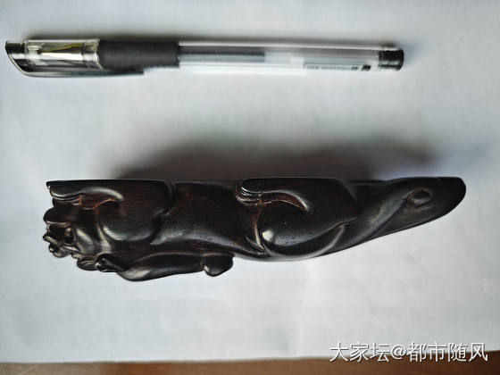 该摆件是小叶紫檀吗_木