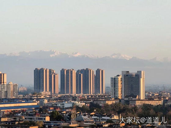 成都看雪山_景色