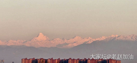 成都看雪山_景色